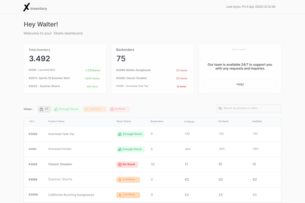 Real-Time Inventory Tracking
